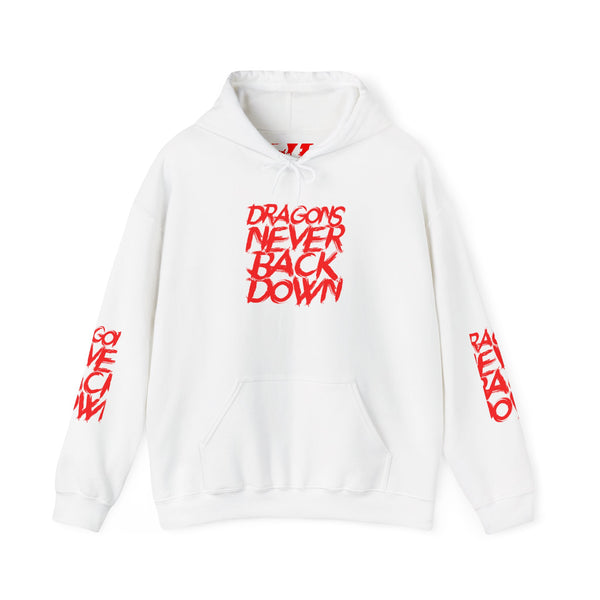 DRAGONS NEVER BACK DOWN HOODIE