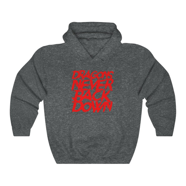 DRAGONS NEVER BACK DOWN HOODIE